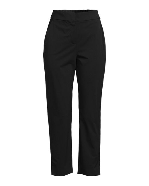 Max Mara Black Women's Golf Stretch Technical Jersey Pants