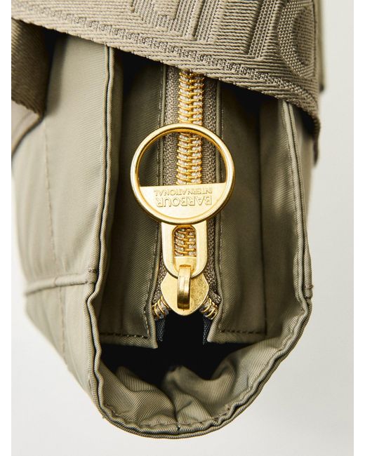 Barbour Multicolor Qualify Tote Bag Khaki