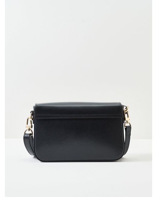 Apatchy London Black Flora Top Handle Bag