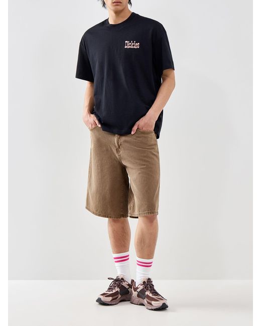 Dickies Blue Polk Ss Tee for men