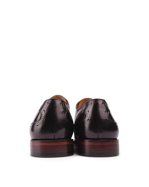 Simon Carter White Warren Derby Shoes for men