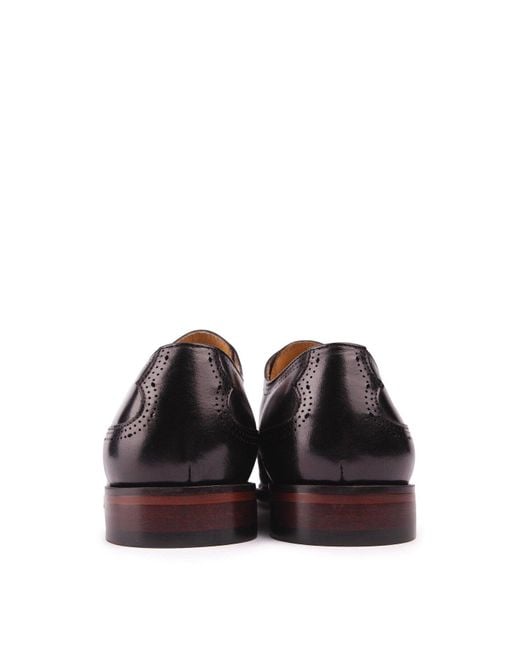 Simon Carter White Warren Derby Shoes for men