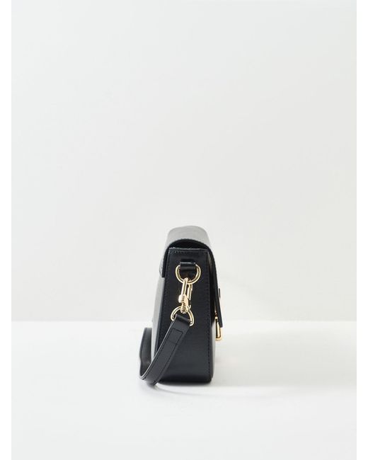Apatchy London Black Flora Top Handle Bag
