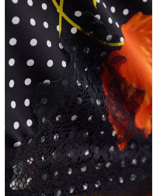 Never Fully Dressed Black Poppy Mini Skirt