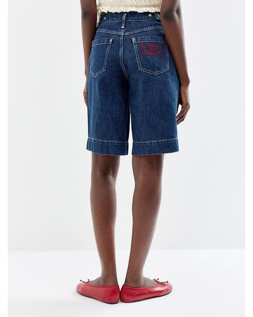 Damson Madder Blue Annie Shorts