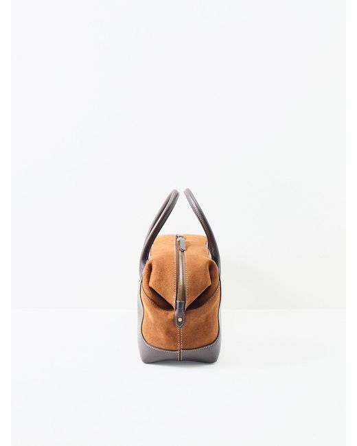 Gianni Chiarini Multicolor Gemma And Suede Bowling Bag