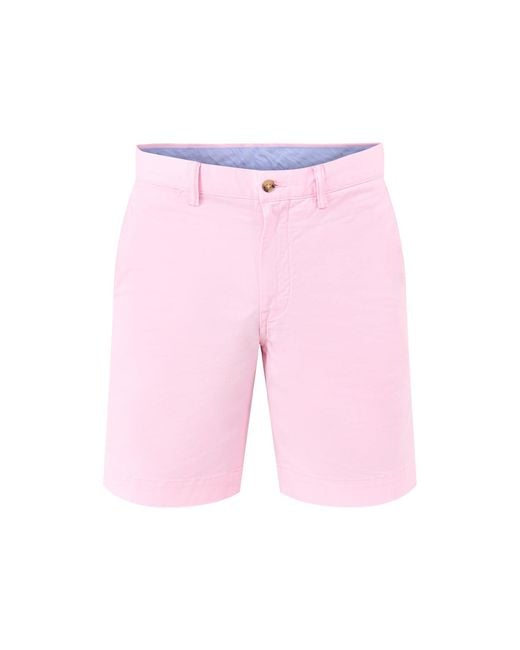 Polo Ralph Lauren Pink Bedford Shorts for men