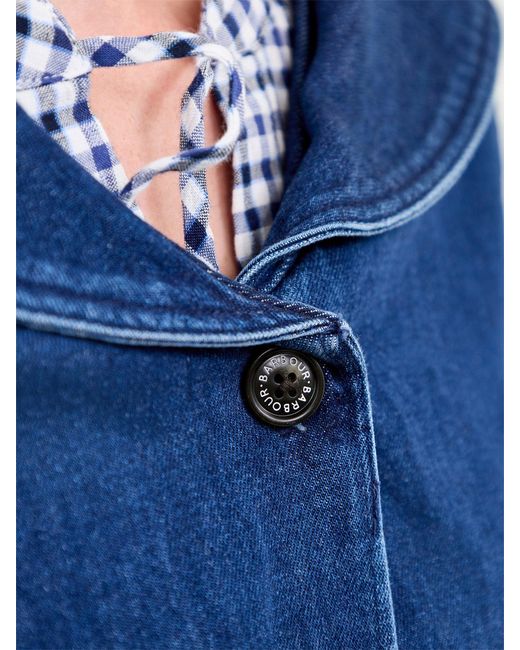 Barbour Blue Dartmoor Shirt