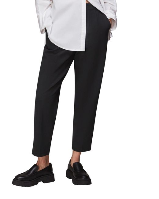 Whistles Black Women's Lila Ponte Trouser