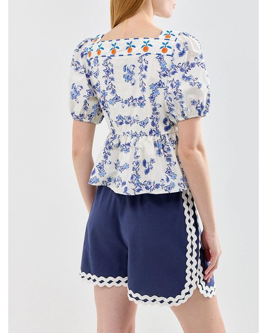 Rails Blue Presley Top