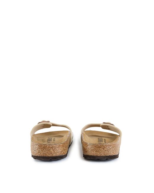 Birkenstock White Madrid Sandals Pearl