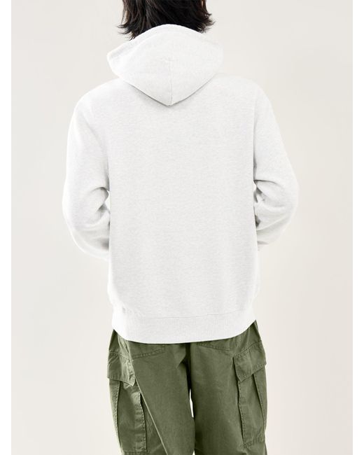 Carhartt White Wild Dog Hooded Sweat for men