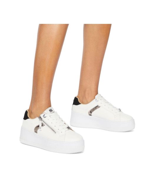 KG by Kurt Geiger White Lottie Up