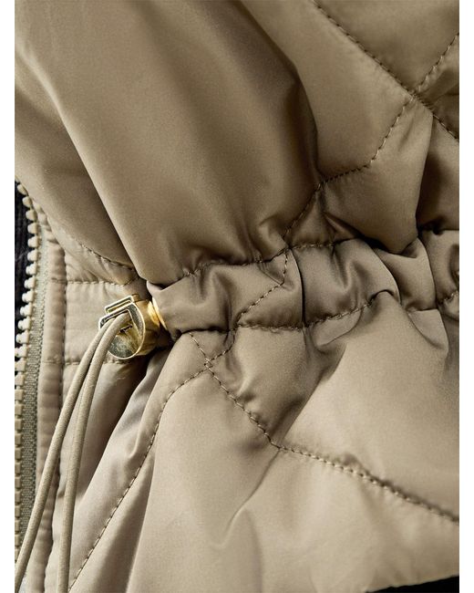 Barbour Natural Pagan Quilted Jacket Khaki