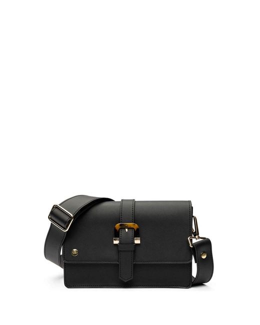 V.Gan Black Vegan Coco Tortoiseshell Bags And Wallets