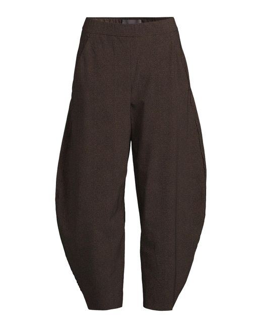 Oska Blue Women's Trousers 402 Cotton Lyocell Moleskin With Stretch