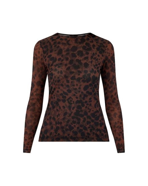 Nobody's Child Brown Mesh Spencer Top