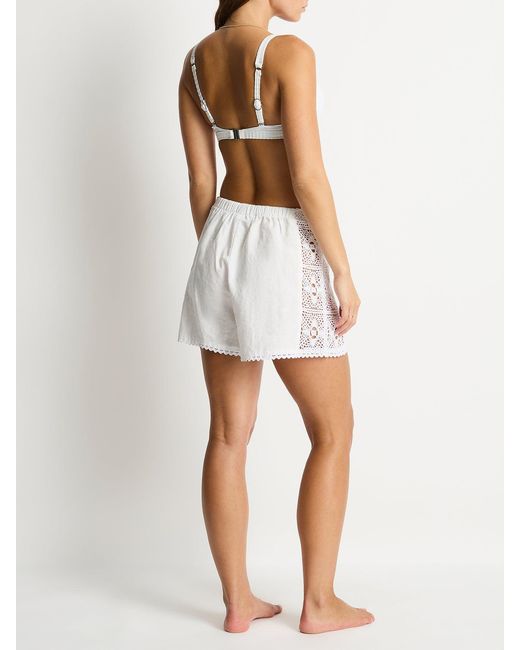 Sea Level White Blend Boxer Shorts