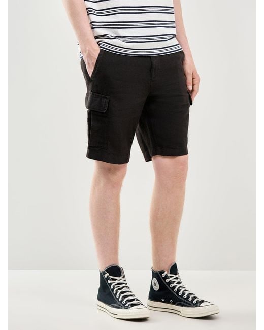 Gant Black Cargo Shorts for men
