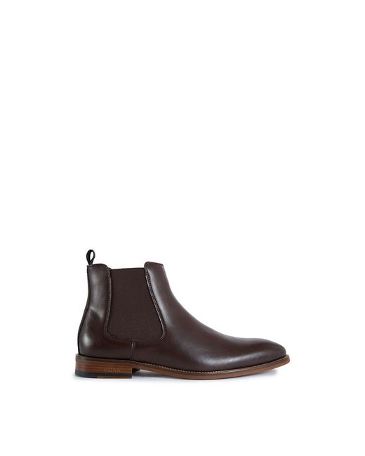 V.Gan Brown Affogato Chelsea Boots for men