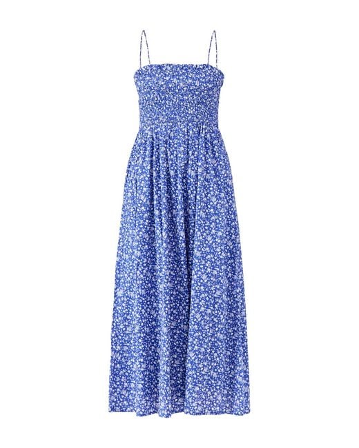 Nobody's Child Blue Rita Midi Dress