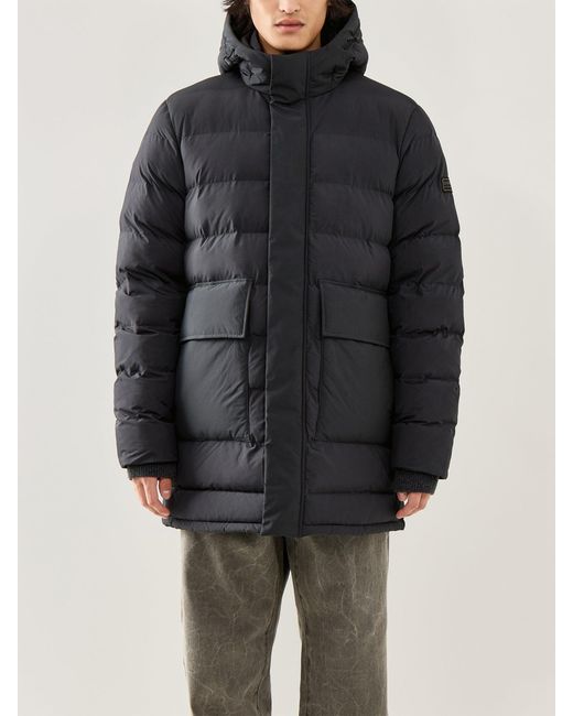 Barbour Blue Puffer Jacket for men