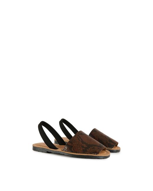 V.Gan White Rambu Menorcan Sandals