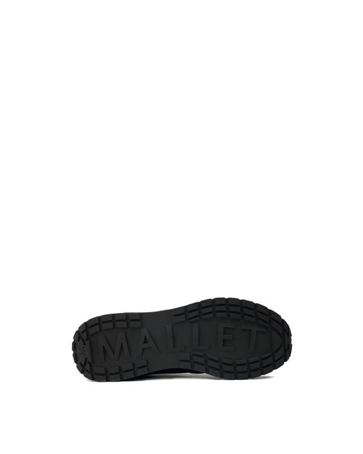 Mallet Black Popham Trainers for men