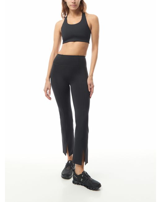 GIRLFRIEND COLLECTIVE Black Women's Luxe Split Hem leggings