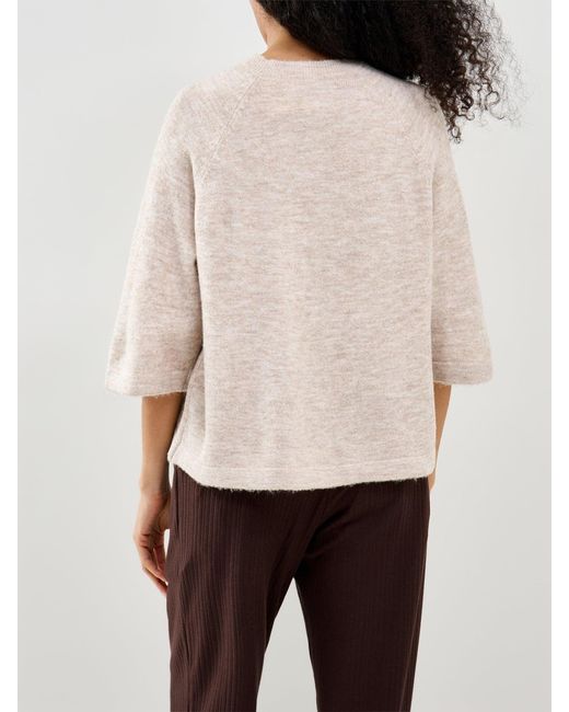 ONLY White Simoni Knit Pullover
