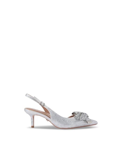 Carvela Kurt Geiger White Women's Regal Bow Sling 2