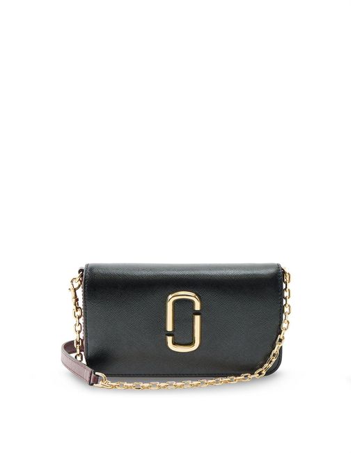 Marc Jacobs Black Wallet On Chain Bag