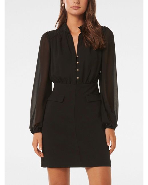 Forever New Black Women's Daniella Mini Dress