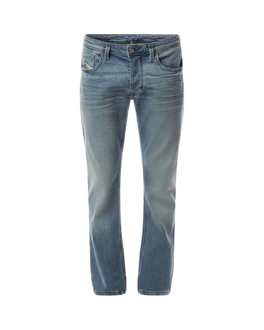 DIESEL Blue Men's 1985 Larkee Tapered Fit Jeans for men