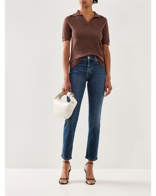 7 For All Mankind Gray Roxanne Jeans