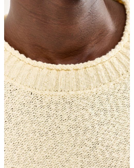 roandzo Natural Textured Knit Top