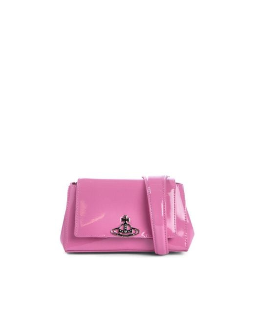 Vivienne Westwood Pink Women's Hazel Small Handbag