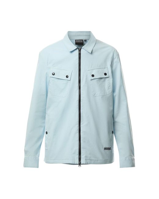 Barbour Blue Hayden Overshirt for men