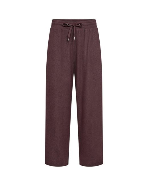 Soya Concept Purple Biara 74 Wide Leg Trousers