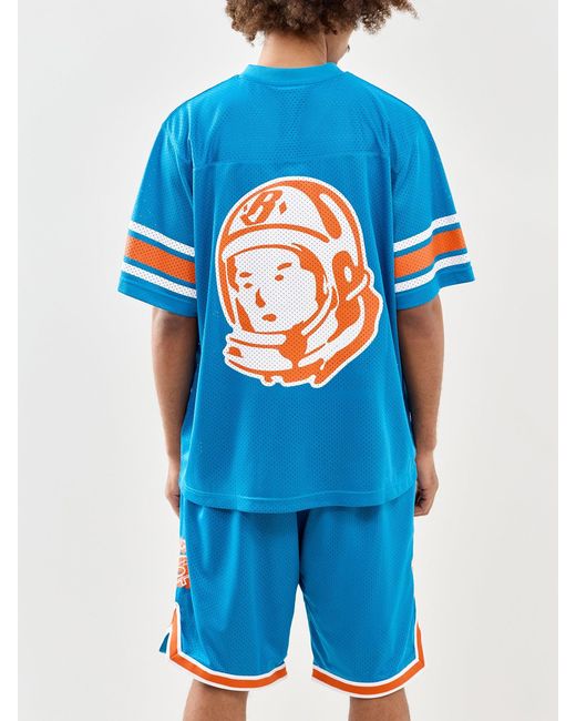 BBCICECREAM Blue Logo Football Jersey for men