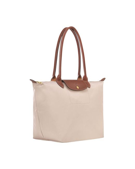 Longchamp Natural Le Pliage Original Large Tote Bag