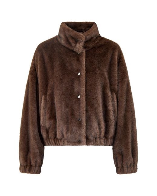 Weekend by Maxmara Brown Anemone Short Coat