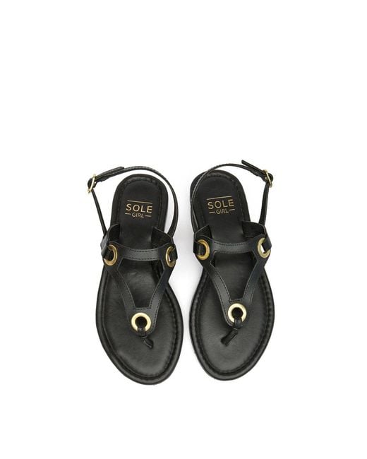 Sole White Lou Sandals