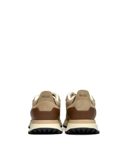 Boss Natural Jonah Runn Trainers for men