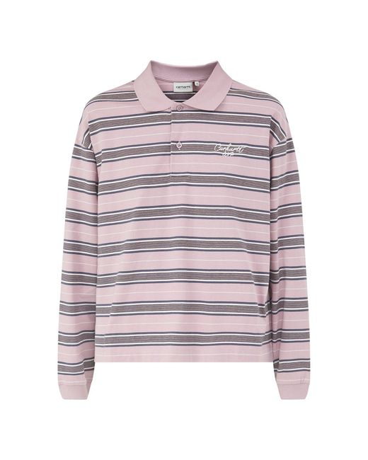 Carhartt Multicolor Long Sleeve Polo Shirt for men