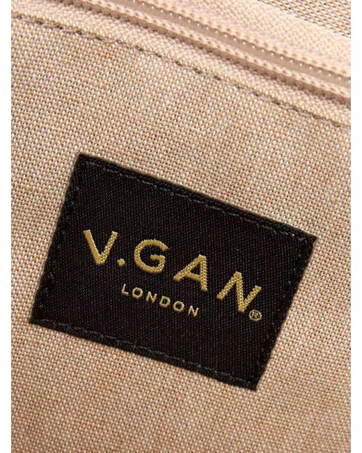 V.Gan Brown Hazel Vegan Tote Bag