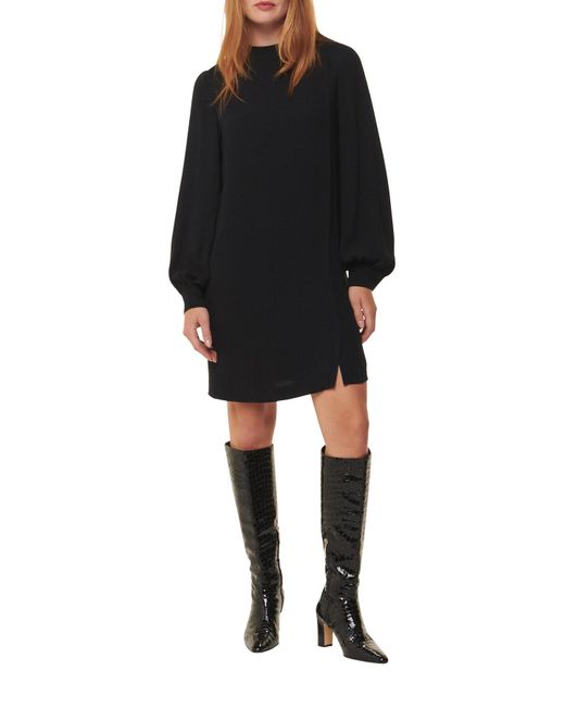 Whistles Black Women's Cleo Shift Dress