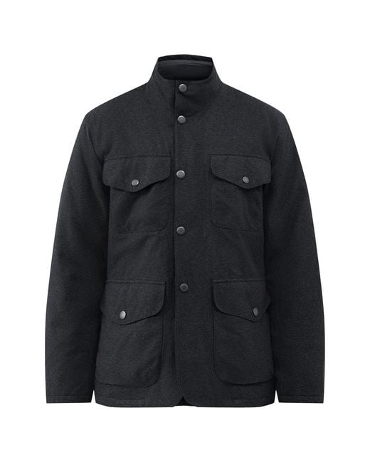 Barbour Blue Modern Ogston Waterproof Field Jacket for men