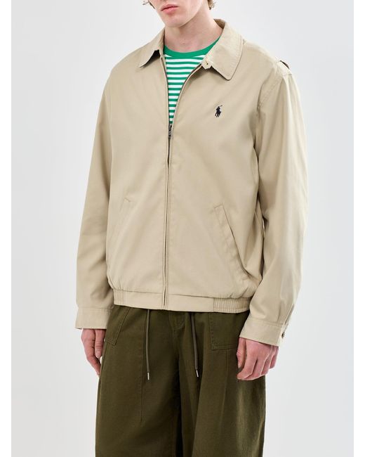 Polo Ralph Lauren Blue Windbreaker Jacket for men