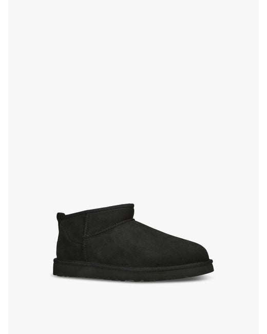 Ugg Black Classic Ultra Mini Boot for men